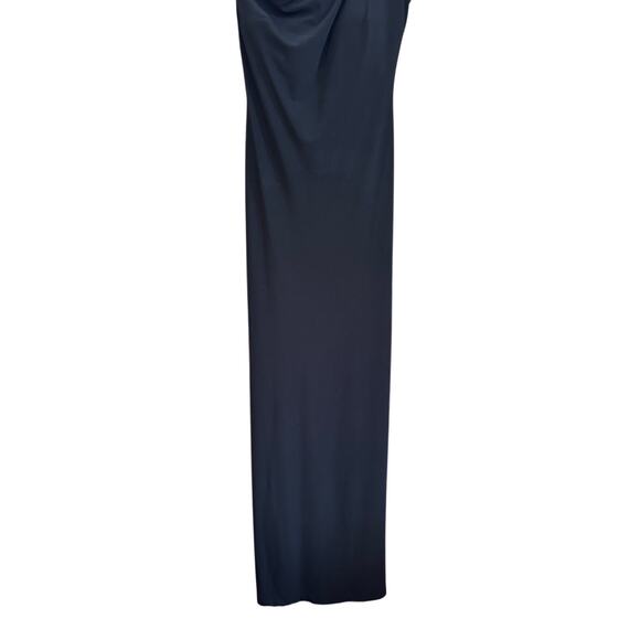 Cachè Evening Gown Long Dress with Teardrop Jewel Vintage 90s Y2K Black Small - Picture 8 of 13